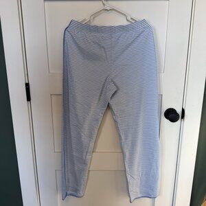 Lake Pajama Bottoms in blue stripe
